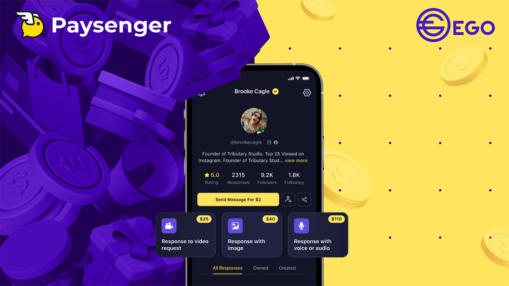 ego paysenger native token public pre sale is live