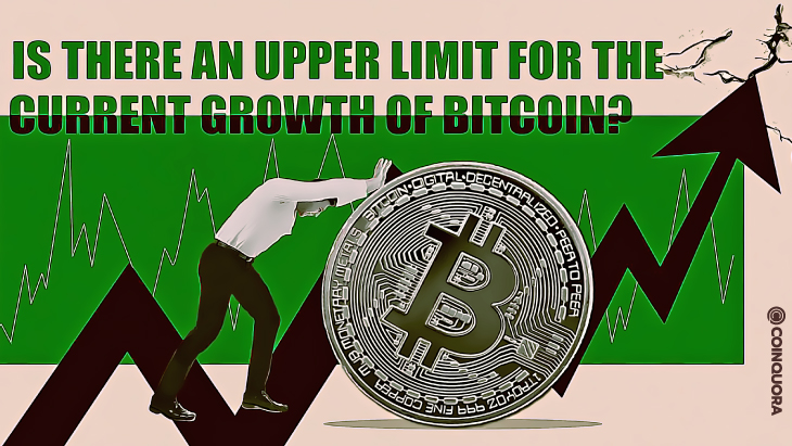 is there an upper limit for the current growth of bitcoin