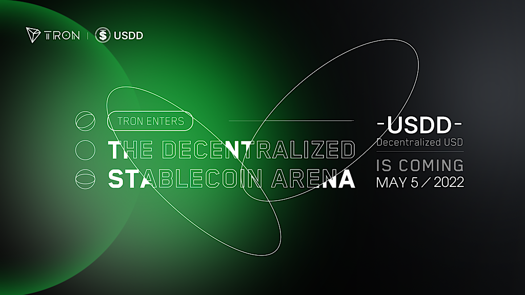 justin sun announces usdd decentralized stablecoin 1