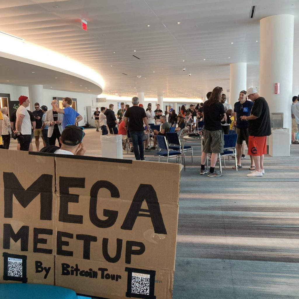 mega meetup brings bitcoin users together