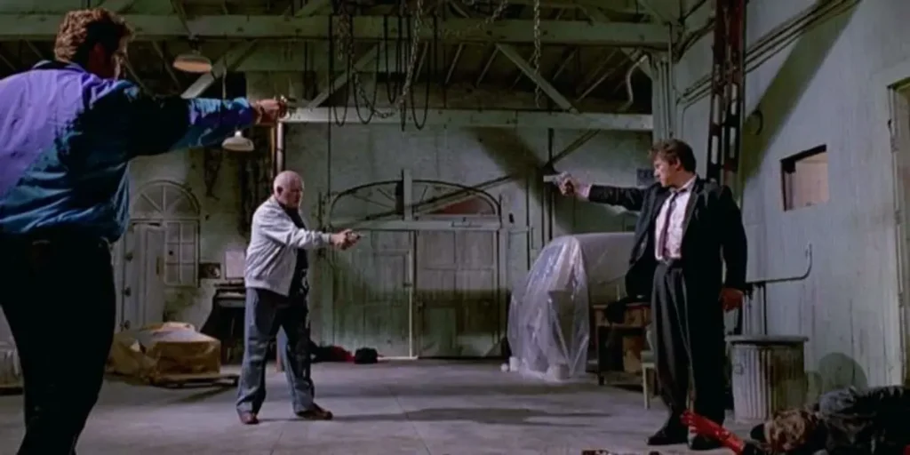 reservoir dogs mexican standoff