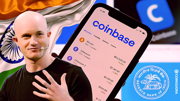 Coinbase CEO says Coinbase halted trading service in India because