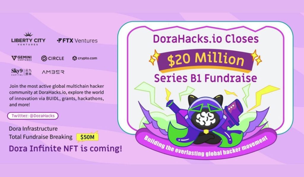 DoraHacks Secures 20M Funding To Scale Its Global Web3 Startup Platform