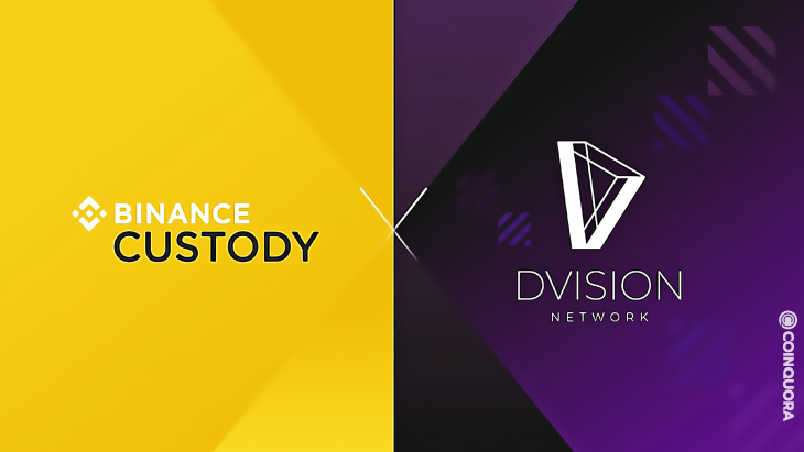 Dvision Network announces the cold storage integration with Binance Custody