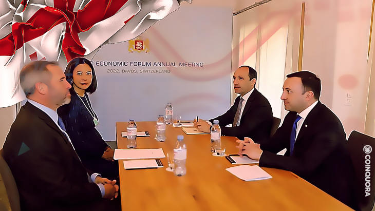 Georgia Administration Pitches to Ripple CEO at Economic Forum 1 It was an honor to meet the Prime Minister of Georgia to discuss