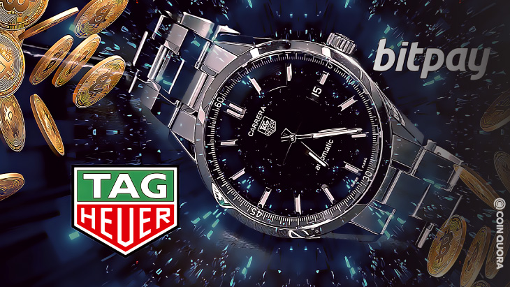 TAG Heuer Thanks to our partnership with BitPay