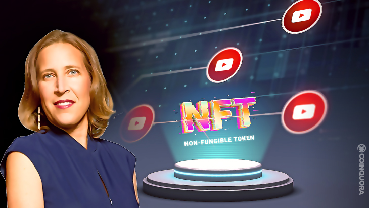 YouTube CEO talking about NFT integration