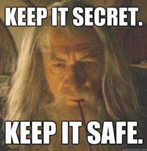 keep it secret yziymv