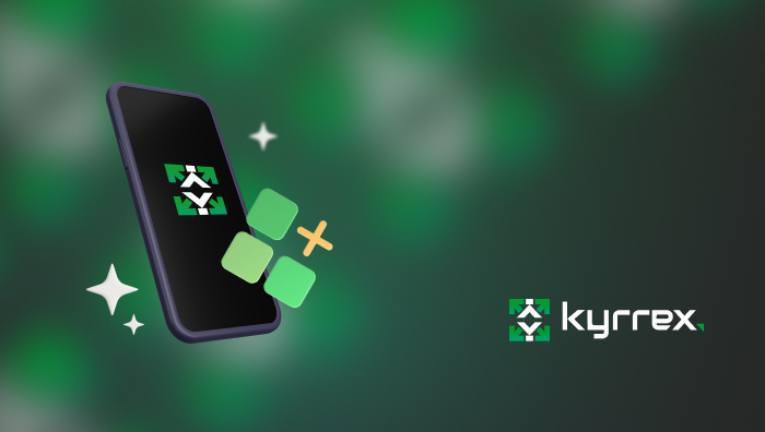 kyrrex new mobile crypto app android ios