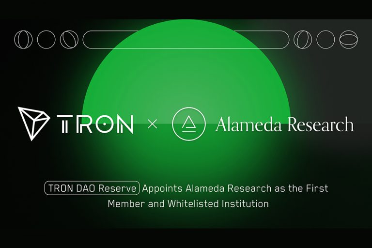 tron dao reserve alameda research first member whitelisted institution 768x512 1