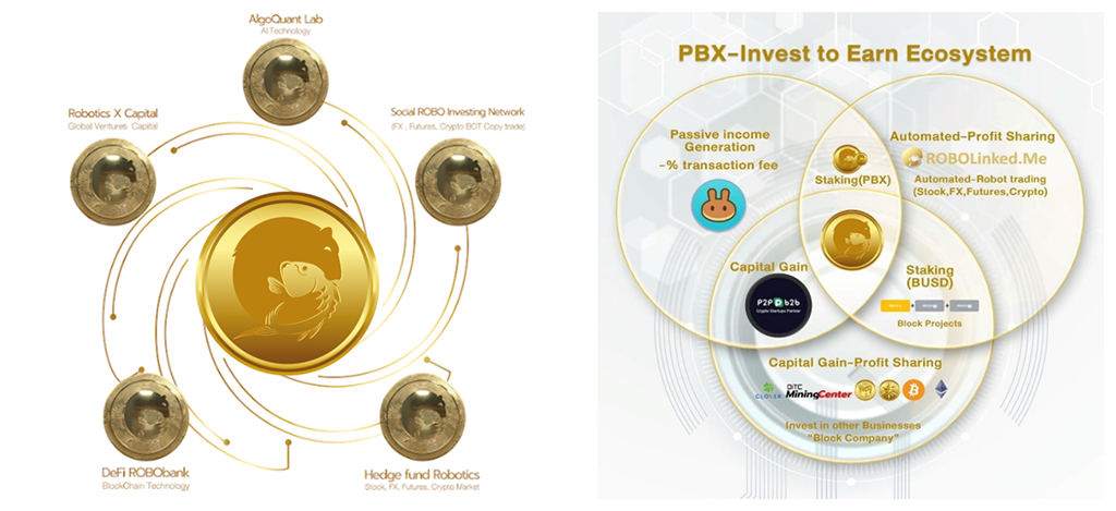 what is pbx token price increased in 3 months 1