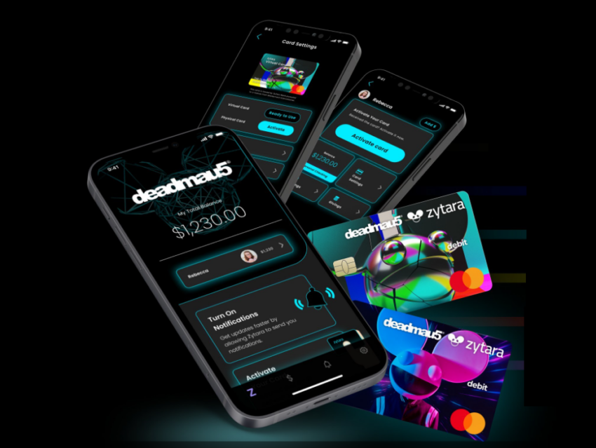 2022 06 15 12 37 38 deadmau5 and Zytara Sign Multi Year Deal to Bring Fans First Ever Branded Bankin 850x639 1