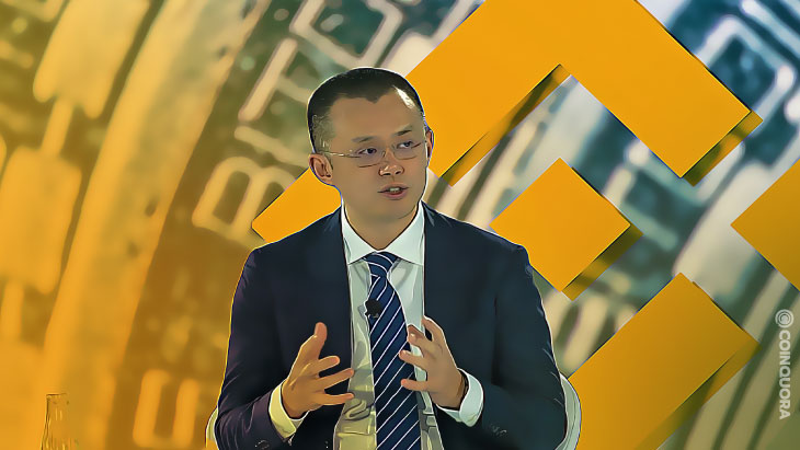 Binance CEO CZ Zhao talks to media in the Philippines