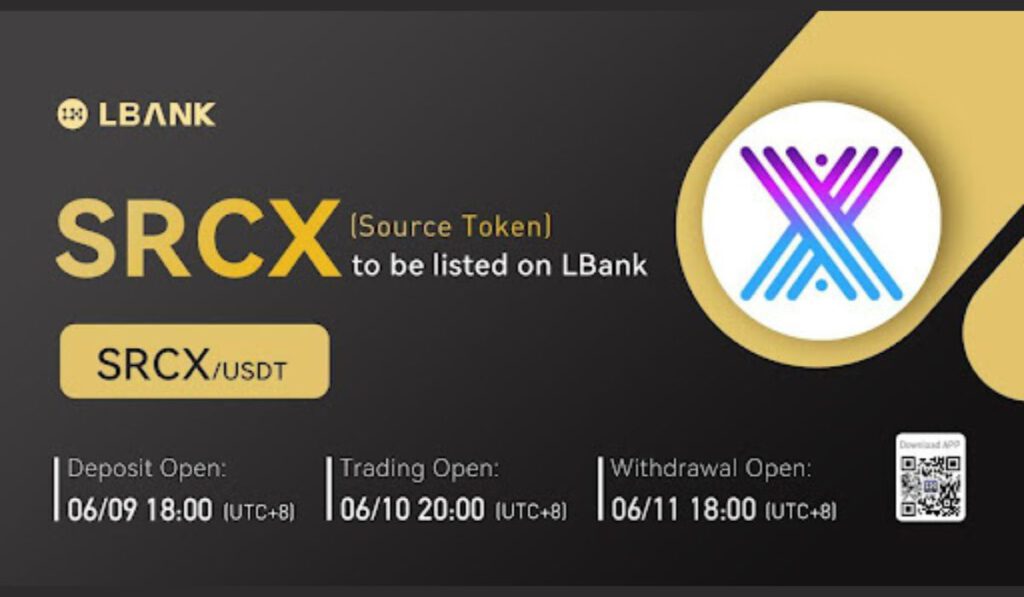 Source Token SRCX Debuts On LBank Exchange 1