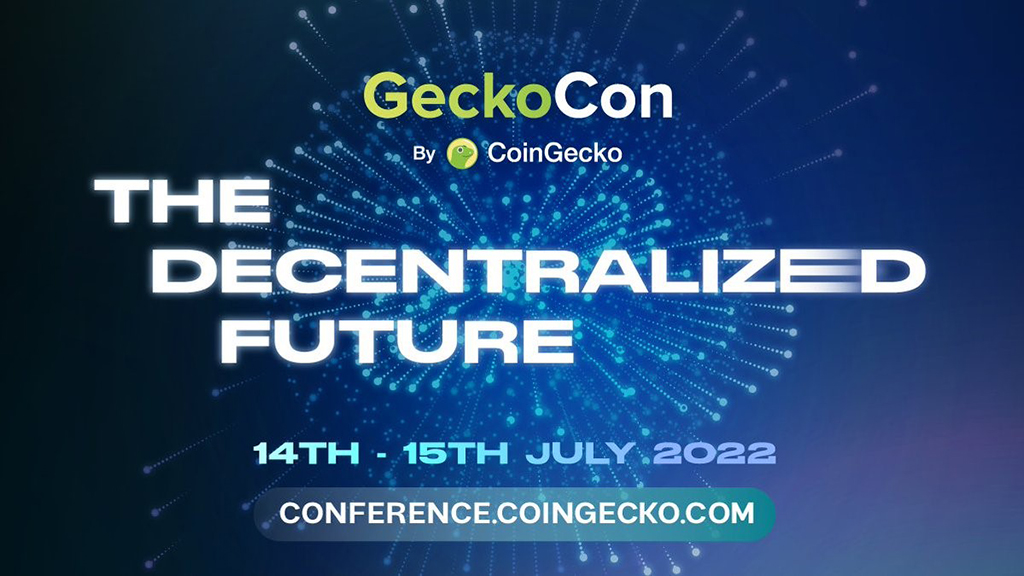 coingecko 2nd annual conference geckocon the decentralized future 14 july