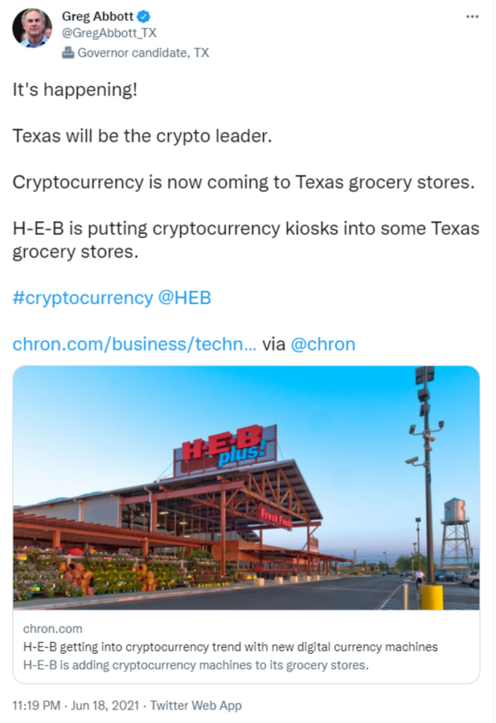 greg abbott texas crypto leader