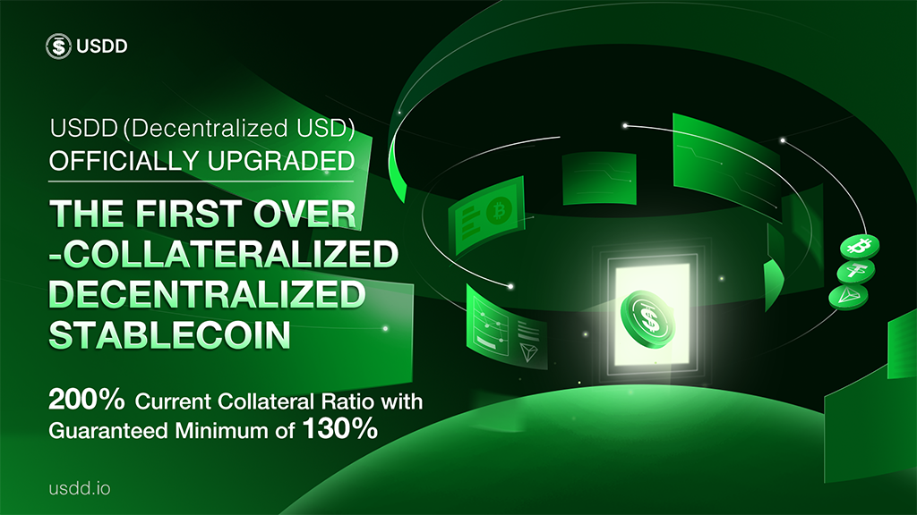 usdd upgrades over collateralized decentralized stablecoin