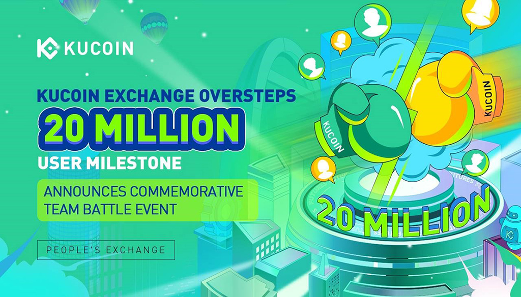 10 million new users kucoin