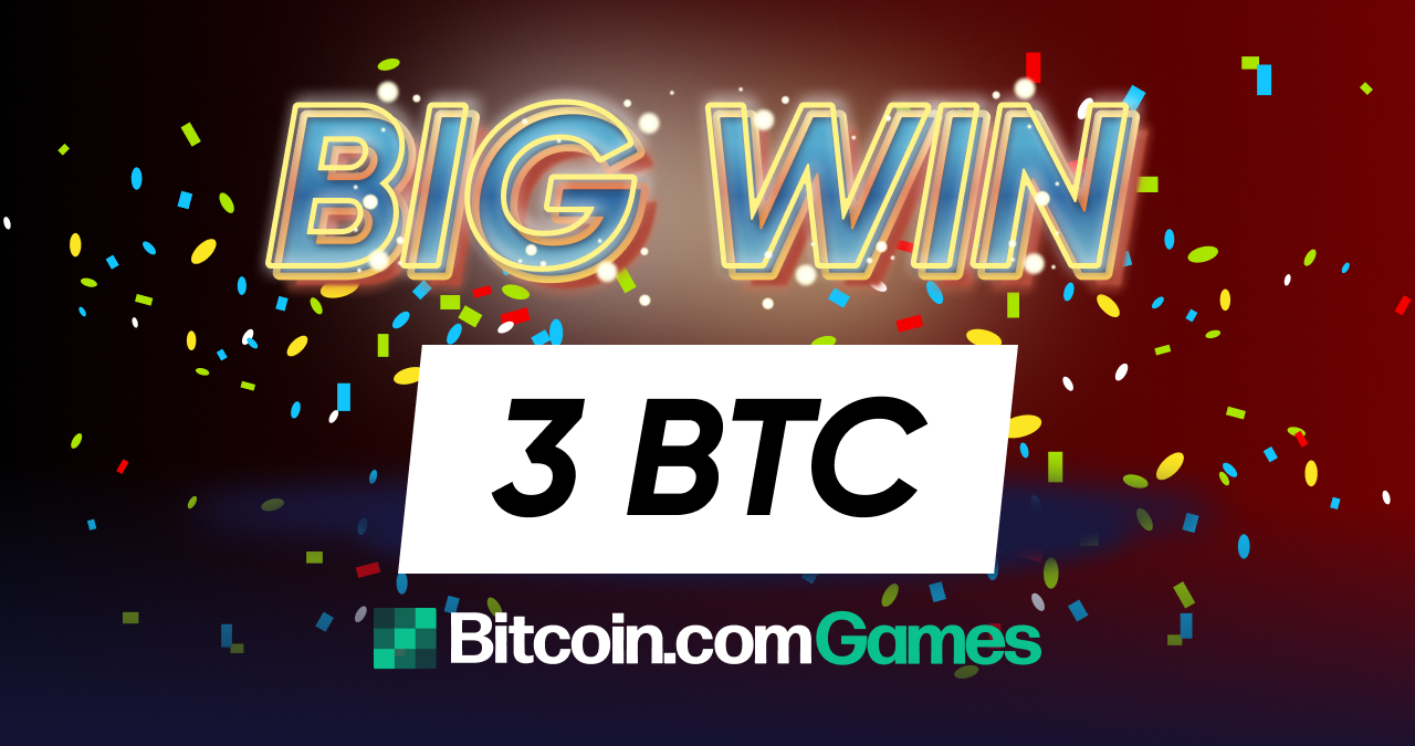Another 3 BTC Jackpot Won at Bitcoin.com Games, Over 15 Players 10x Their Deposits Just This Month 2 Another 3 BTC Jackpot Won at Bitcoin.com Games, Over 15 Players 10x Their Deposits Just This Month