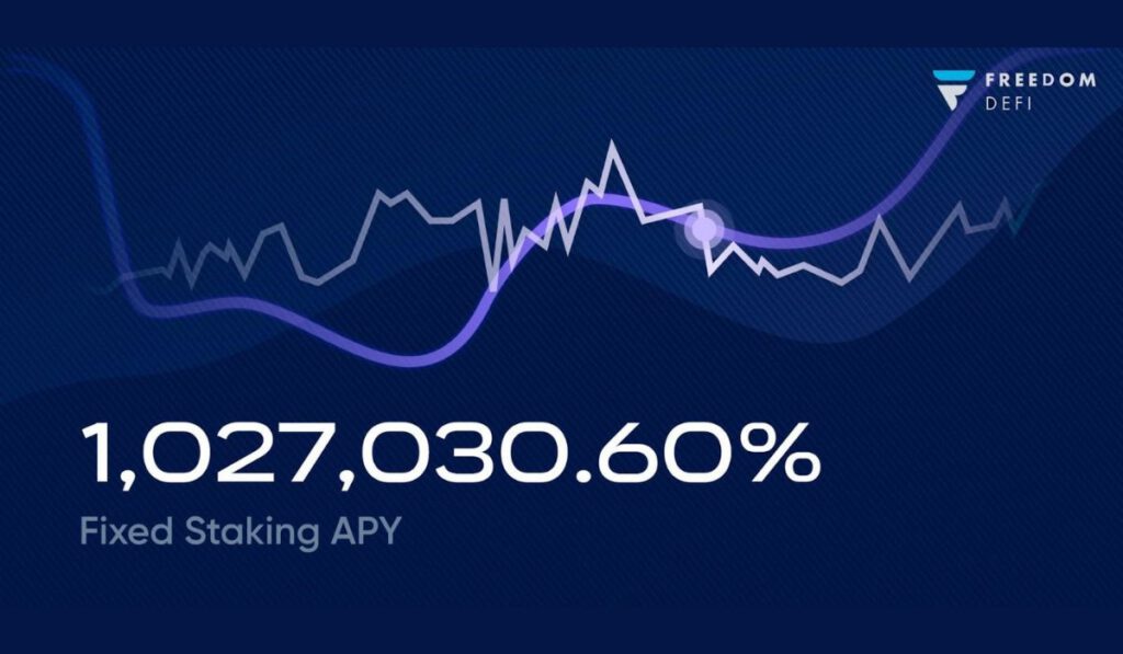 Freedom DeFi Worlds First Decentralized DeFi Protocol With A Fixed 1027030.60 APY