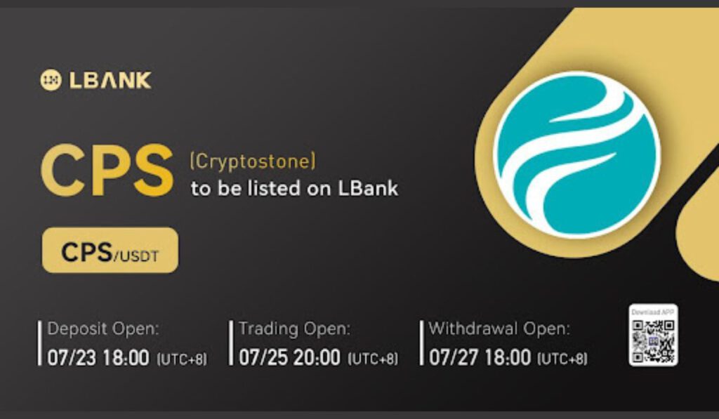 LBank Exchange Lists Cryptostone CPS Token 1