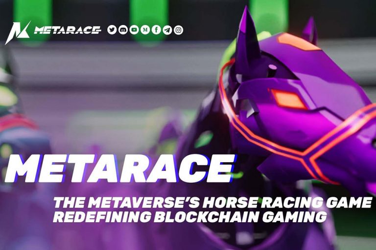 metarace metaverse horse racing game redefining blockchain gaming 768x512 1