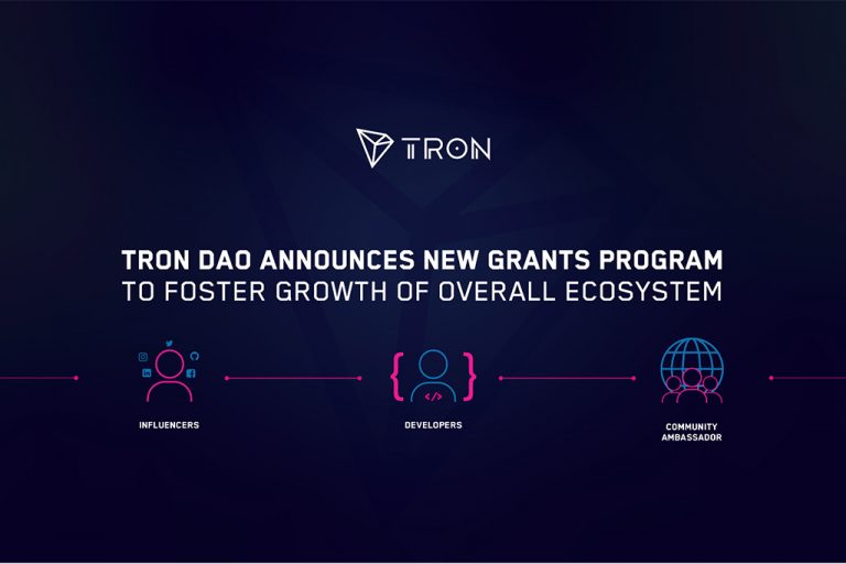 tron dao grants program foster growth overall ecosystem 768x512 1