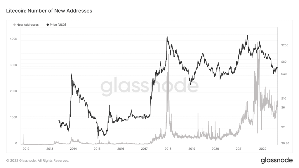 LTC new addresses