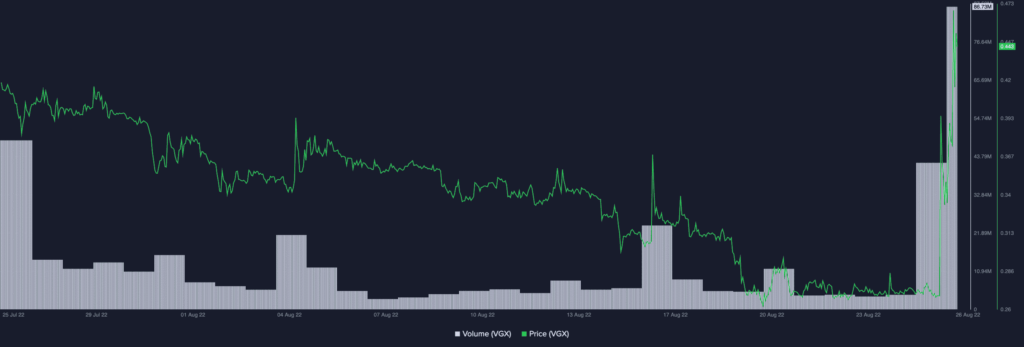 Voyager Token VGX 09.14.44 26 Aug 2022