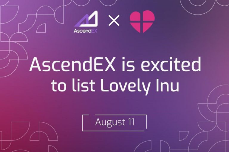 ascendex lists lovely inu defi meme platform 768x512 1