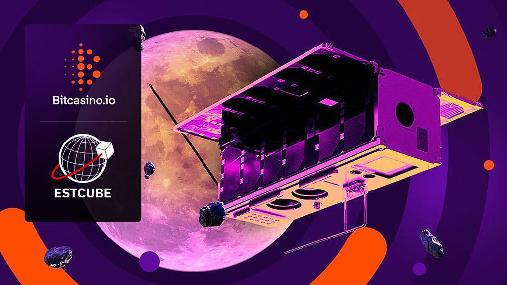 bitcasino use estonian estcube 2 satellite to send bitcoin into space