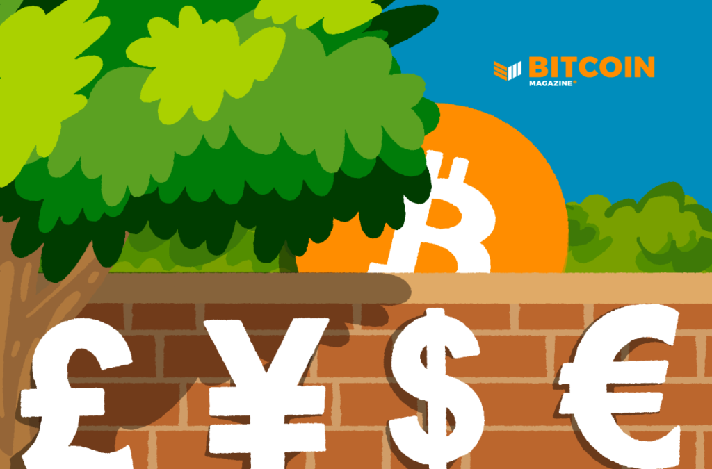 bitcoin fiat walled garden breakthrough top photo