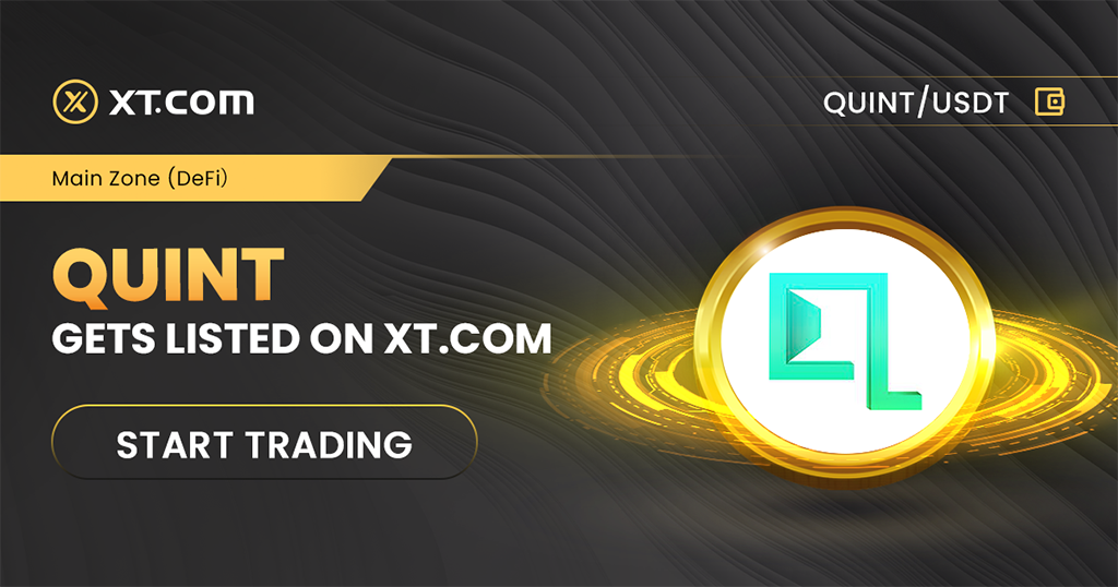 quint gets listed on xt com