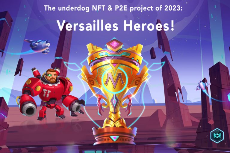 underdog nft p2e project 2023 versailles heroes 768x512 1