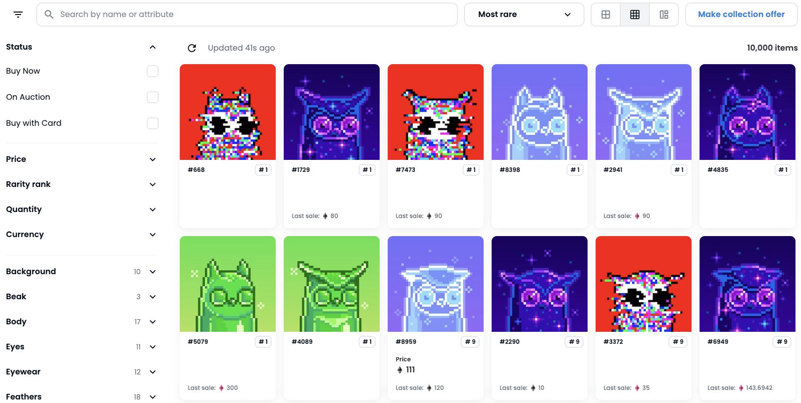 OpenSea Implements OpenRarity to Rank NFT Rarity 2