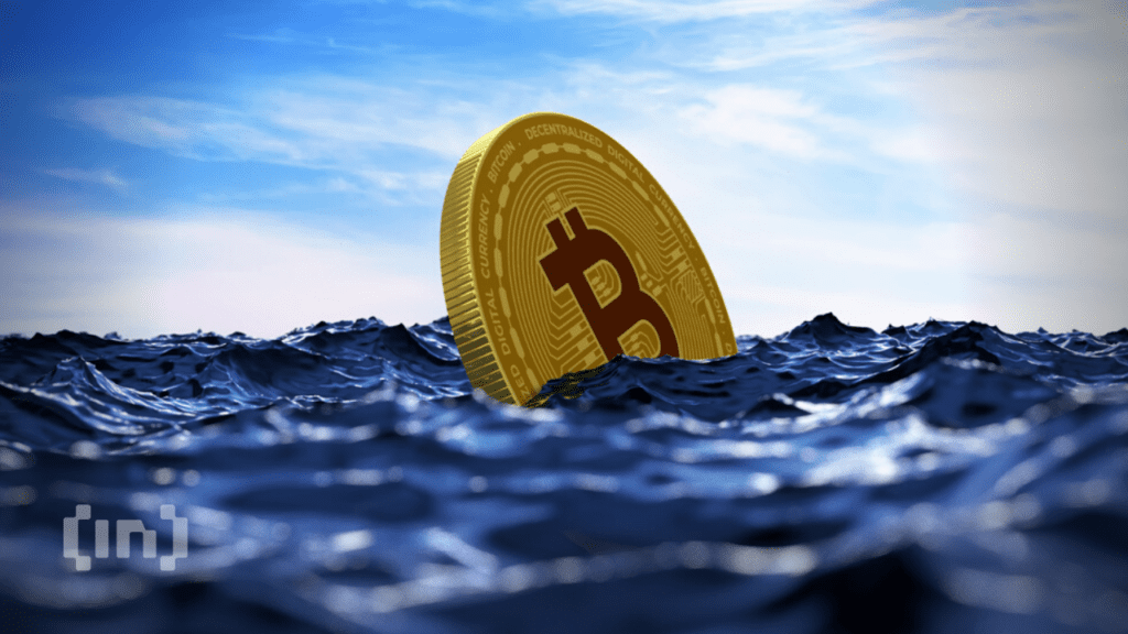 Bitcoin sinking