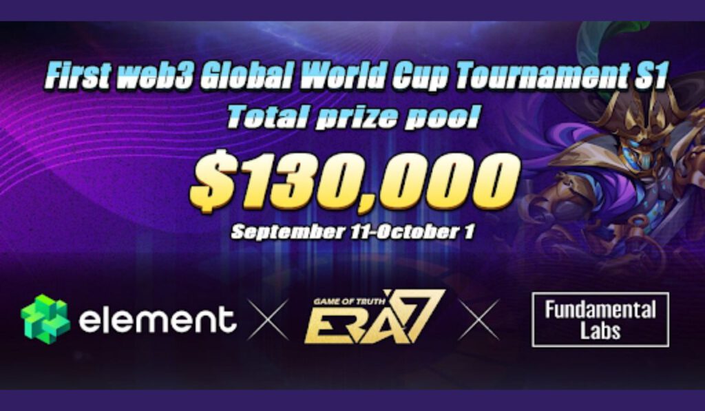 Element and Fundamental Labs supporting the Era7 World Cup Tournament building the first EsportsFi Ecosystem on Web3