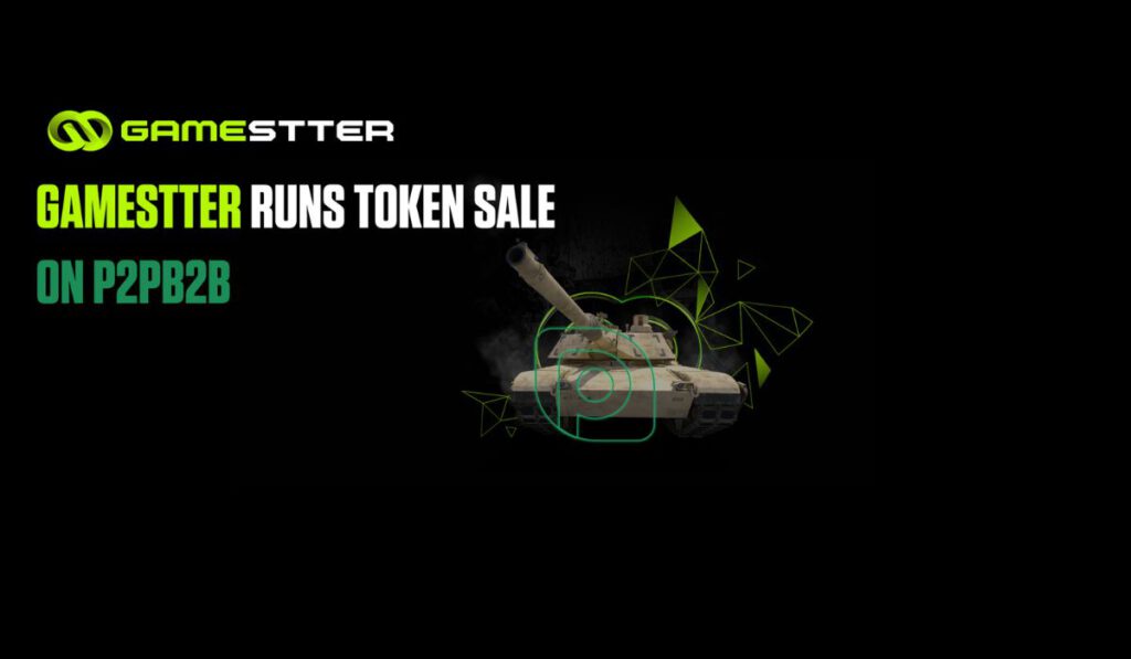 Gamestter Debuts Token Sale Session on P2PB2B Exchange