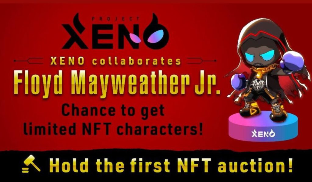 PROJECT XENO Partners Up With Floyd Mayweather Jr. For NFT Auction