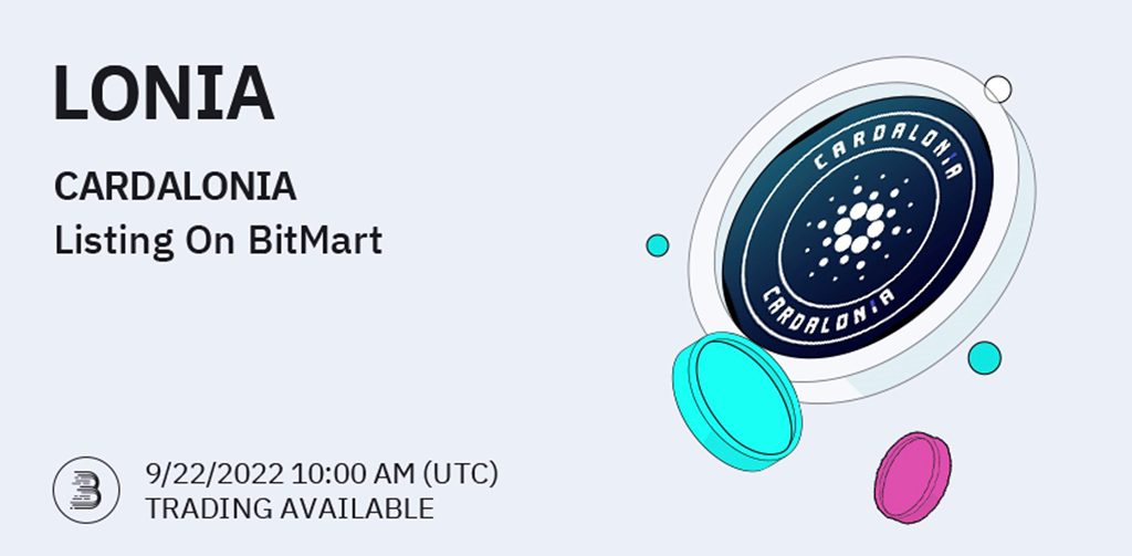 cardalonia lists on bitmart