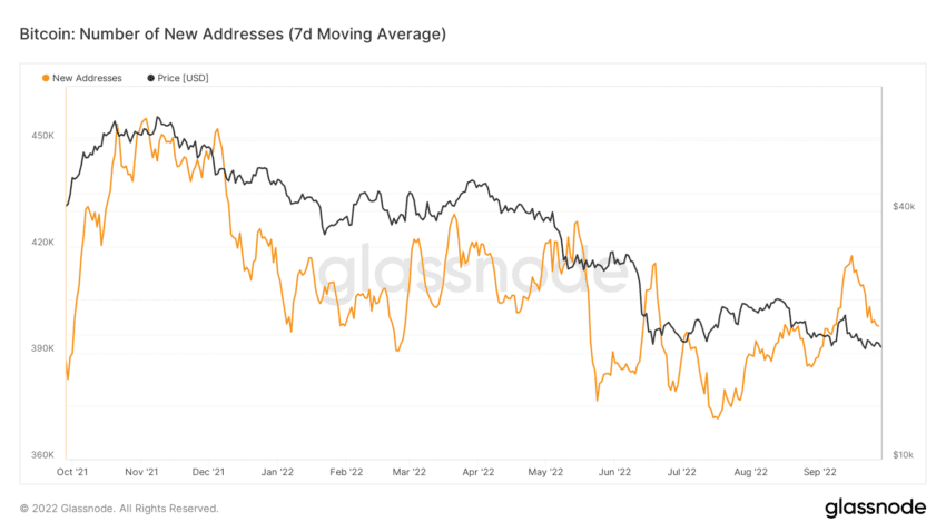 glassnode studio bitcoin number of new addresses 7d moving average 7 850x478 1