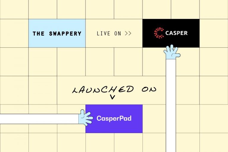 the swappery cross chain dex launches utilizing casper blockchain 768x512 1