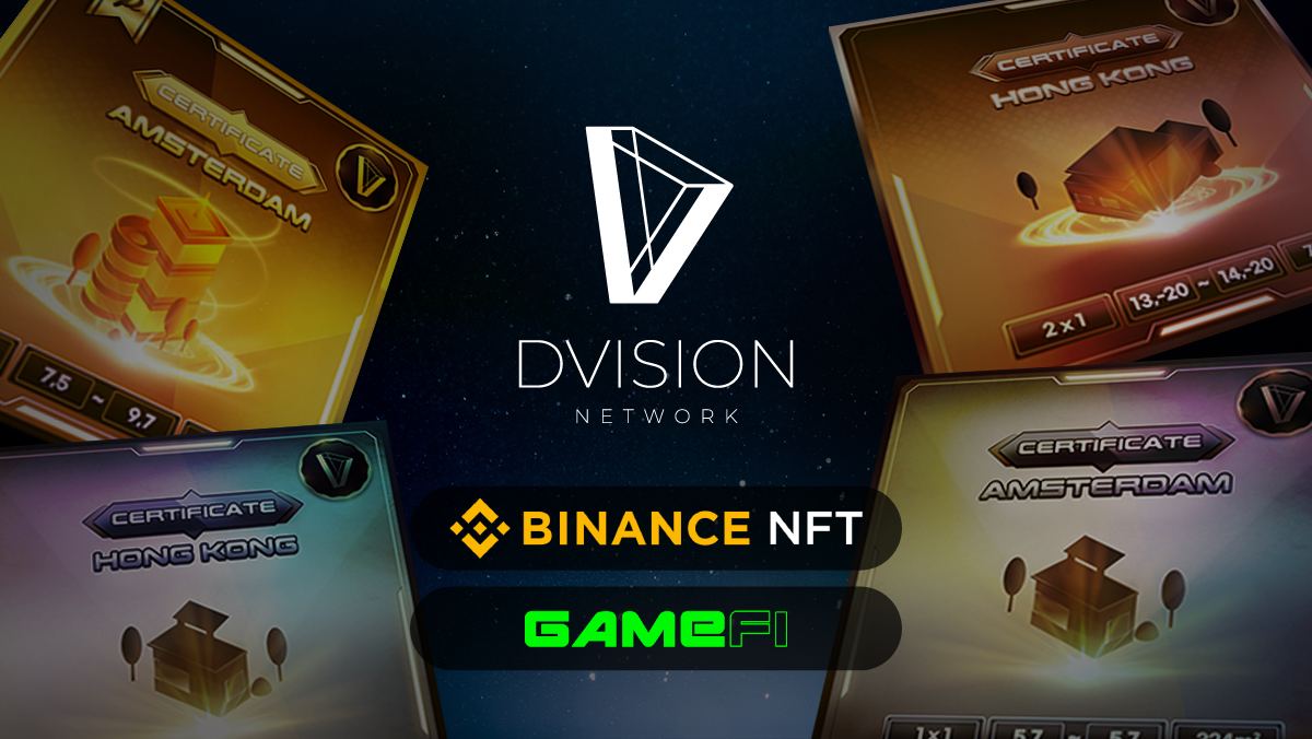Dvision Network Announces 4th LAND Sale Together With Binance NFT and GameFi․org 2 68ec3d3e 1a89 4267 bb3e b1741c5461be