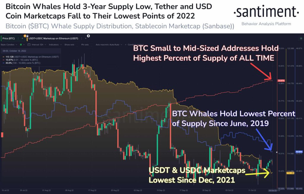 Bitcoin BTC Whale Supply