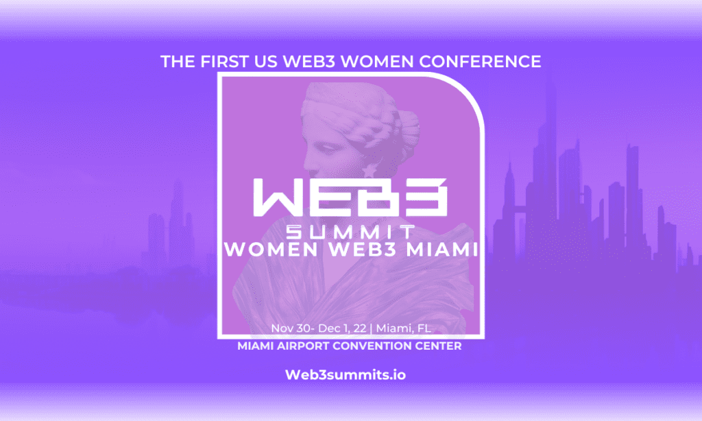 Women Web3 Miami Landscape Poster 1200x720p