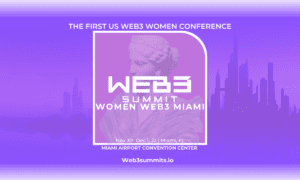 Women Web3 Miami Landscape Poster 1200x720p