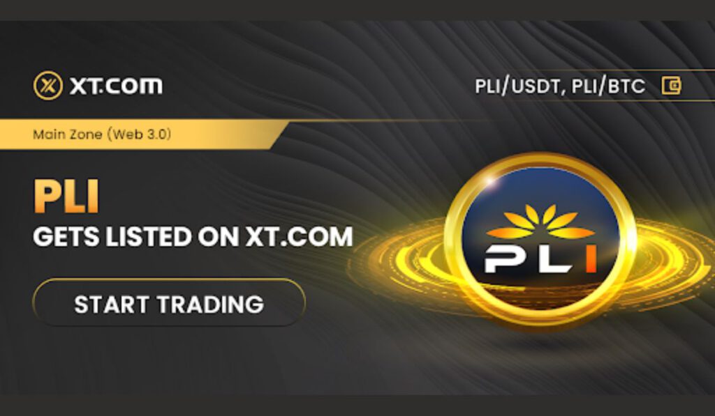 XT.COM announces the listing of PLI on its platform in the Main Web3 zone