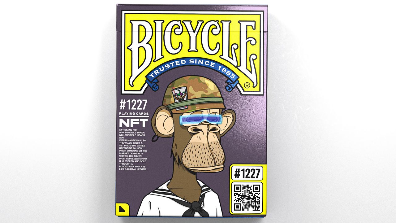 Playing Card Maker Bicycle to Feature Bored Ape #1,227 in Upcoming Collectible Deck 2 bycy