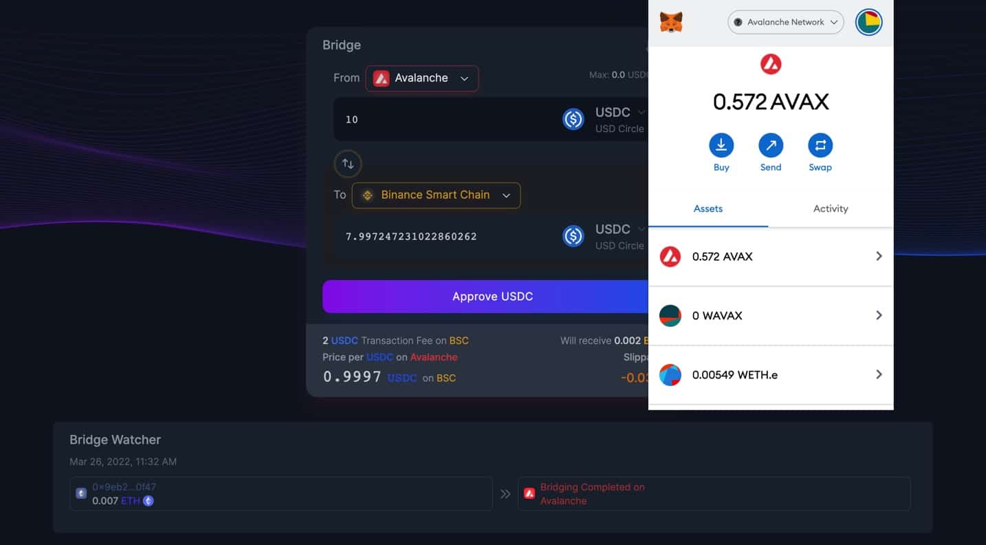How to Bridge BNB to AVAX: The Comprehensive Guide 4 Bnb To Avax Bridge Final Step