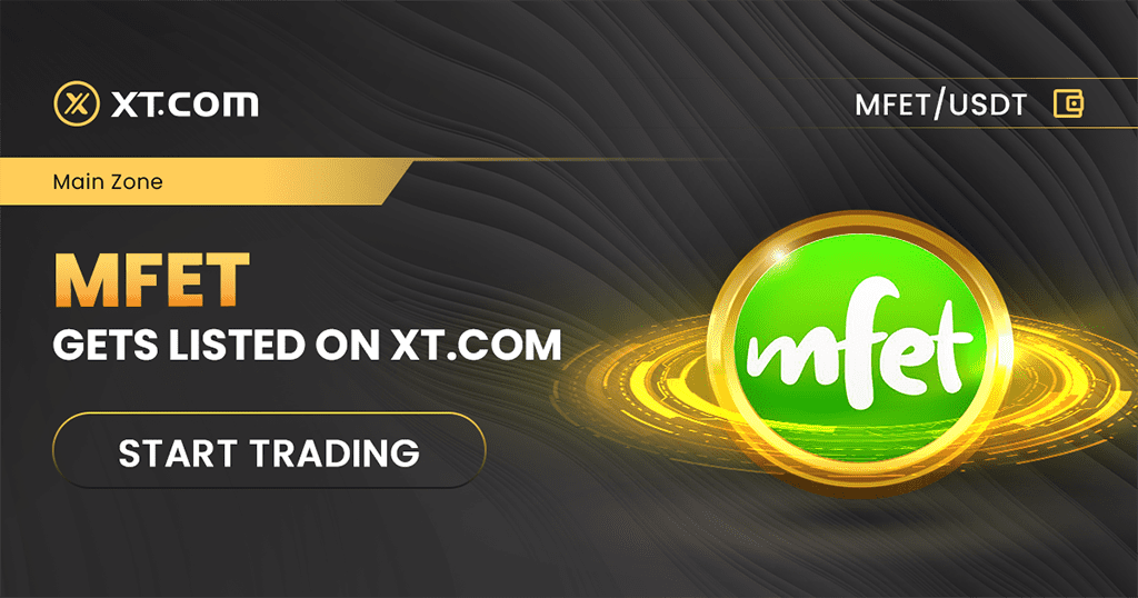 mfet gets listed on xt com main zone with usdt pairing